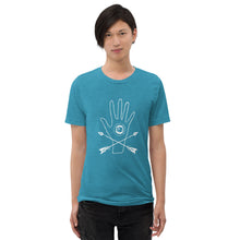 Load image into Gallery viewer, Hunt &amp; Gather Label - Tri-Blend Tee (Unisex)
