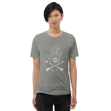 Load image into Gallery viewer, Hunt &amp; Gather Label - Tri-Blend Tee (Unisex)
